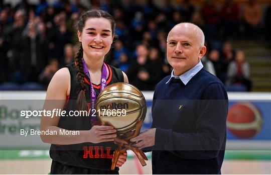 Piper's Hill Naas v St. Finians Swords - Basketball Ireland U19C Girls Schools League Final