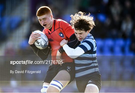 St Vincent’s Castleknock College v St Michael’s College - Bank of Ireland Leinster Rugby Schools Junior Cup 1st Round
