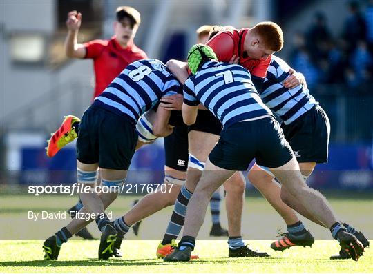 St Vincent’s Castleknock College v St Michael’s College - Bank of Ireland Leinster Rugby Schools Junior Cup 1st Round