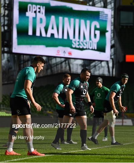 Ireland Rugby Open Session