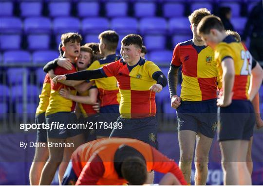 St Fintans High School v St Marys College - Bank of Ireland Leinster Rugby Schools Junior Cup 1st Round