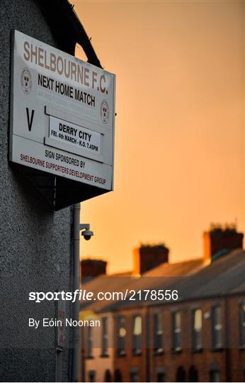 Shelbourne v Derry City - SSE Airtricity League Premier Division Shelbourne v Derry City - SSE Airtricity League Premier Division