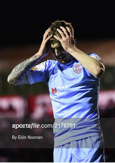 Shelbourne v Derry City - SSE Airtricity League Premier Division Shelbourne v Derry City - SSE Airtricity League Premier Division