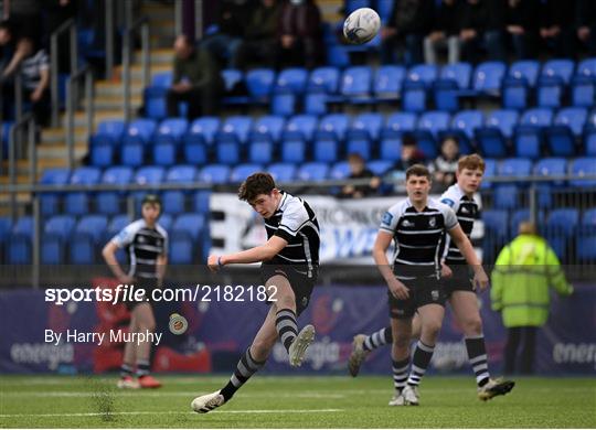 Clongowes Wood College v Cistercian College Roscrea - Bank of Ireland Leinster Rugby Schools Junior Cup 2nd Round