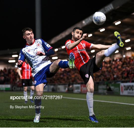 Derry City v St Patrick's Athletic - SSE Airtricity League Premier Division Derry City v St Patrick's Athletic - SSE Airtricity League Premier Division