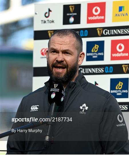 Ireland v Scotland - Guinness Six Nations Rugby Championship Ireland v Scotland - Guinness Six Nations Rugby Championship