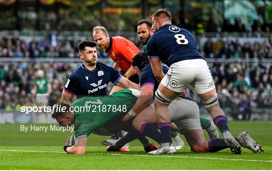 Ireland v Scotland - Guinness Six Nations Rugby Championship Ireland v Scotland - Guinness Six Nations Rugby Championship