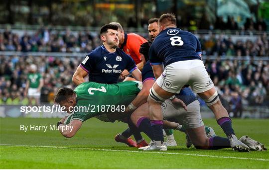 Ireland v Scotland - Guinness Six Nations Rugby Championship Ireland v Scotland - Guinness Six Nations Rugby Championship