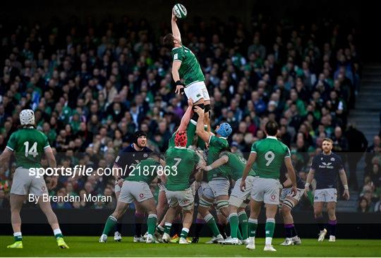 Ireland v Scotland - Guinness Six Nations Rugby Championship Ireland v Scotland - Guinness Six Nations Rugby Championship
