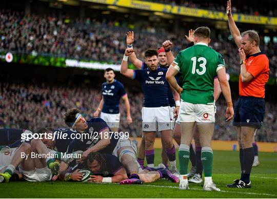 Ireland v Scotland - Guinness Six Nations Rugby Championship Ireland v Scotland - Guinness Six Nations Rugby Championship