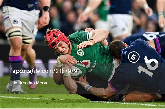 Ireland v Scotland - Guinness Six Nations Rugby Championship Ireland v Scotland - Guinness Six Nations Rugby Championship