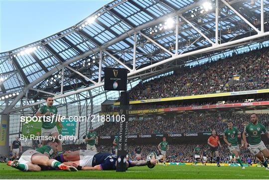 Ireland v Scotland - Guinness Six Nations Rugby Championship Ireland v Scotland - Guinness Six Nations Rugby Championship