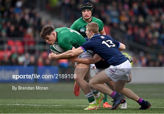 Ireland v Scotland - U20 Six Nations Rugby Championship Ireland v Scotland - U20 Six Nations Rugby Championship