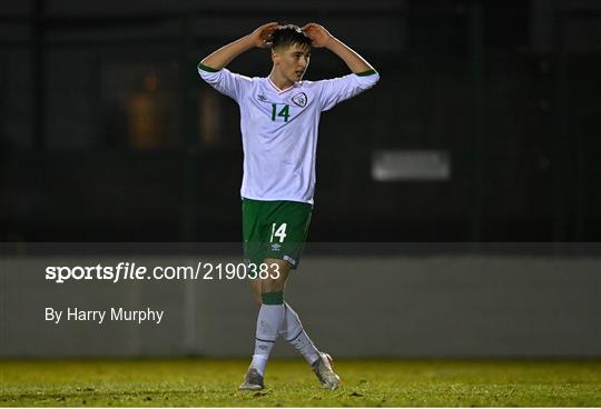 Republic of Ireland U20's v Republic of Ireland Amateur Selection Republic of Ireland U20's v Republic of Ireland Amateur Selection