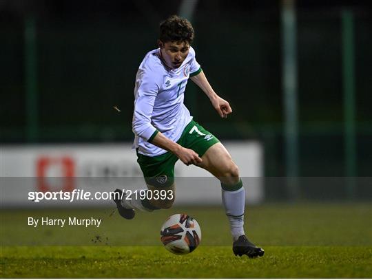 Republic of Ireland U20's v Republic of Ireland Amateur Selection Republic of Ireland U20's v Republic of Ireland Amateur Selection