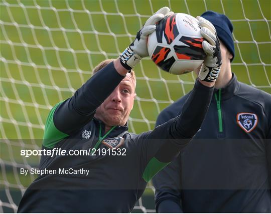 Republic of Ireland Press Conference & Training Session Republic of Ireland Press Conference & Training Session