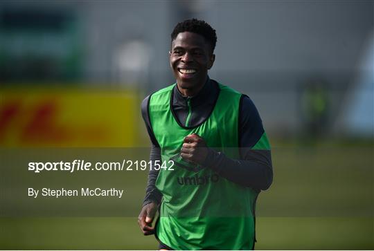 Republic of Ireland Press Conference & Training Session Republic of Ireland Press Conference & Training Session