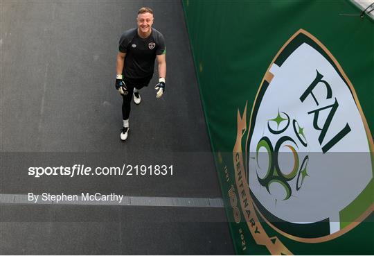 Republic of Ireland Training Session & Press Conference Republic of Ireland Training Session & Press Conference