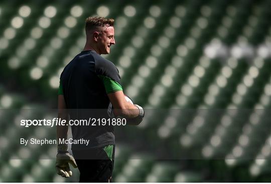 Republic of Ireland Training Session & Press Conference