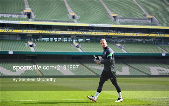 Republic of Ireland Training Session & Press Conference Republic of Ireland Training Session & Press Conference