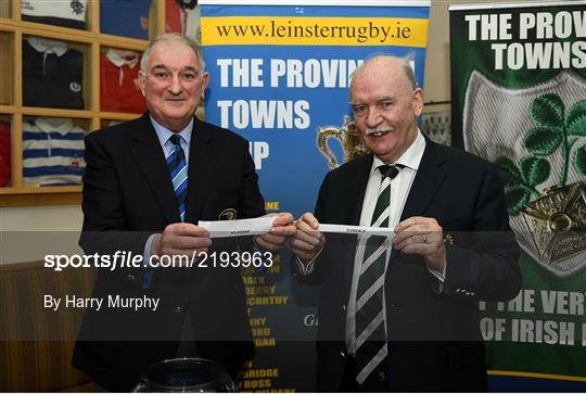Bank of Ireland Leinster Rugby Provincial Towns Cup Semi Final Draw