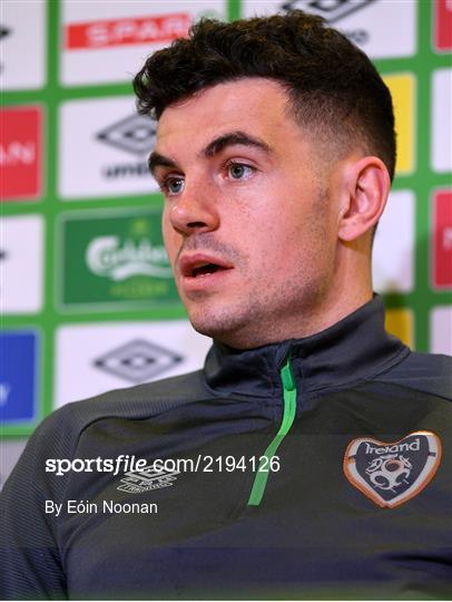 Republic of Ireland Training Session & Press Conference