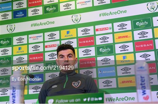 Republic of Ireland Training Session & Press Conference