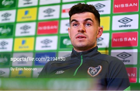 Republic of Ireland Training Session & Press Conference Republic of Ireland Training Session & Press Conference
