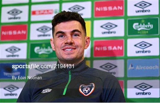 Republic of Ireland Training Session & Press Conference