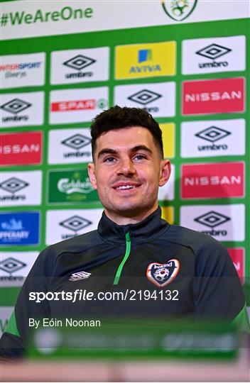 Republic of Ireland Training Session & Press Conference