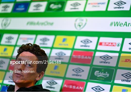 Republic of Ireland Training Session & Press Conference Republic of Ireland Training Session & Press Conference