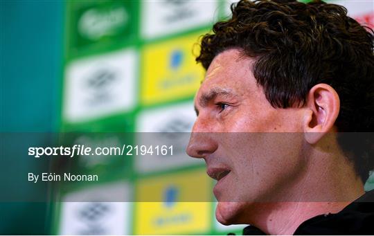 Republic of Ireland Training Session & Press Conference Republic of Ireland Training Session & Press Conference