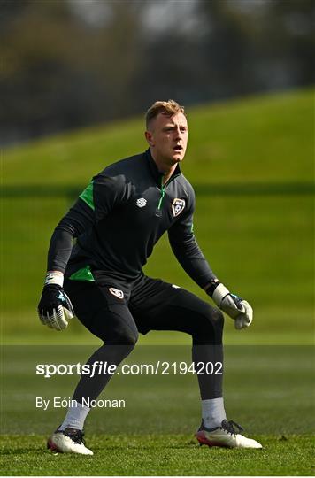 Republic of Ireland Training Session & Press Conference Republic of Ireland Training Session & Press Conference