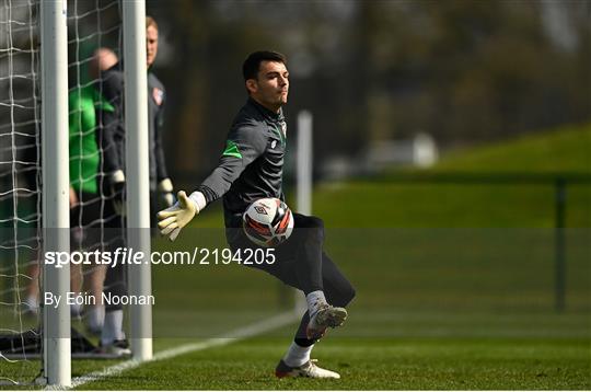 Republic of Ireland Training Session & Press Conference Republic of Ireland Training Session & Press Conference