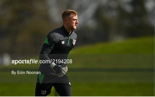 Republic of Ireland Training Session & Press Conference