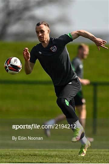 Republic of Ireland Training Session & Press Conference