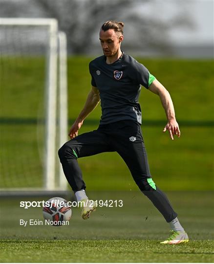 Republic of Ireland Training Session & Press Conference