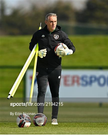 Republic of Ireland Training Session & Press Conference