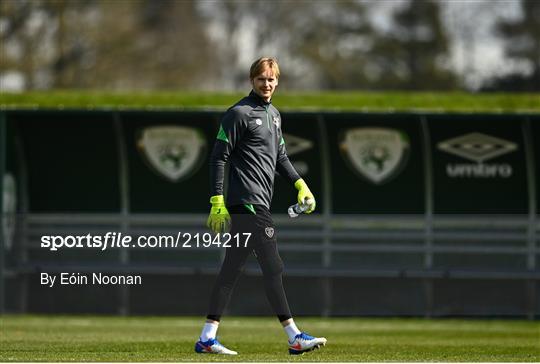 Republic of Ireland Training Session & Press Conference Republic of Ireland Training Session & Press Conference