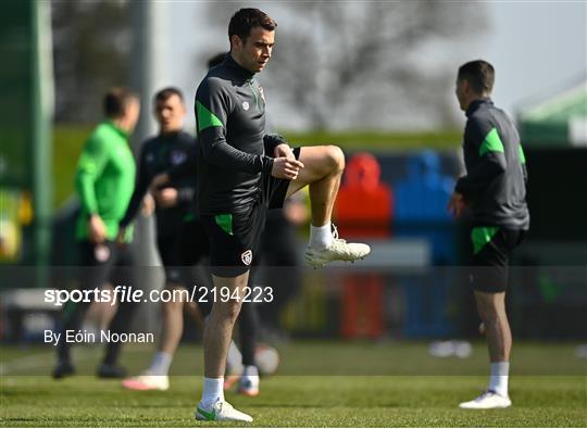 Republic of Ireland Training Session & Press Conference Republic of Ireland Training Session & Press Conference