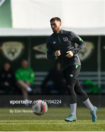 Republic of Ireland Training Session & Press Conference Republic of Ireland Training Session & Press Conference