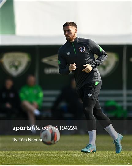 Republic of Ireland Training Session & Press Conference