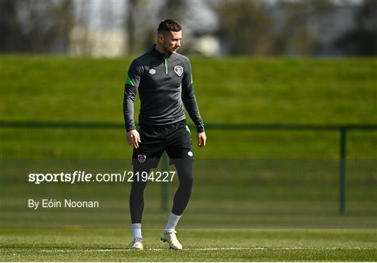 Republic of Ireland Training Session & Press Conference Republic of Ireland Training Session & Press Conference