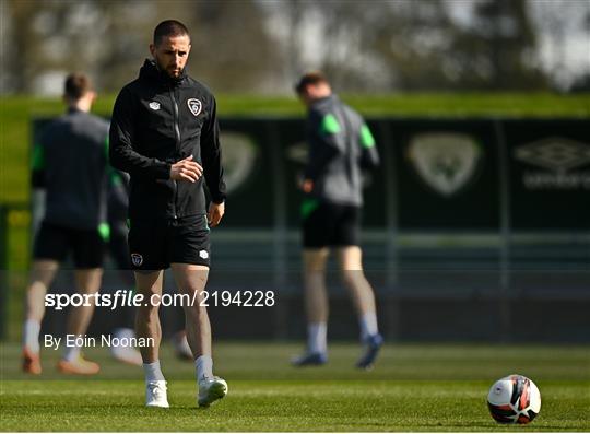 Republic of Ireland Training Session & Press Conference Republic of Ireland Training Session & Press Conference