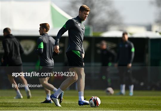 Republic of Ireland Training Session & Press Conference Republic of Ireland Training Session & Press Conference