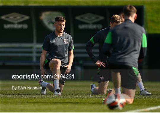 Republic of Ireland Training Session & Press Conference