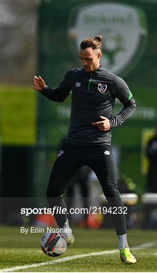 Republic of Ireland Training Session & Press Conference