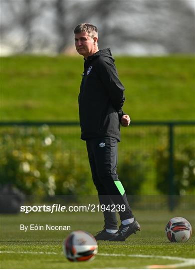 Republic of Ireland Training Session & Press Conference