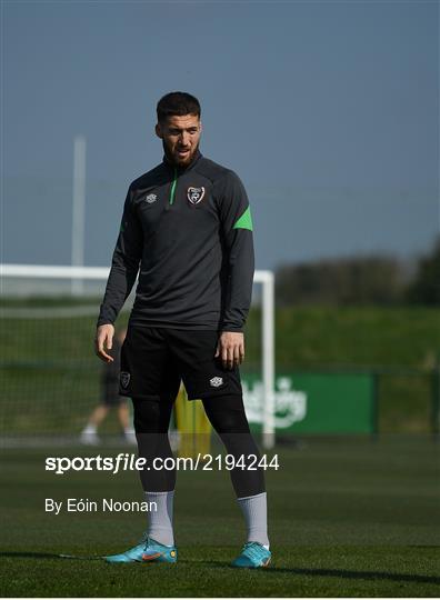 Republic of Ireland Training Session & Press Conference Republic of Ireland Training Session & Press Conference