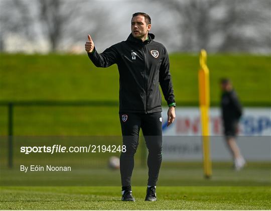 Republic of Ireland Training Session & Press Conference Republic of Ireland Training Session & Press Conference
